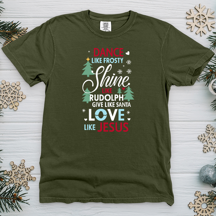 Love Like Jesus 01 Heavy Cotton Comfort Colors Tee