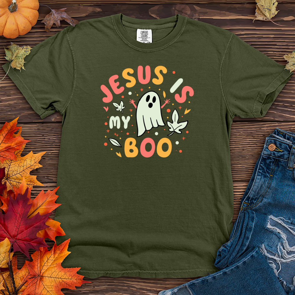 Jesus is boo Heavy Cotton Comfort Colors Tee