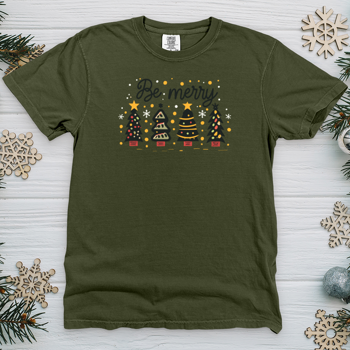 Be Merry Heavy Cotton Comfort Colors Tee