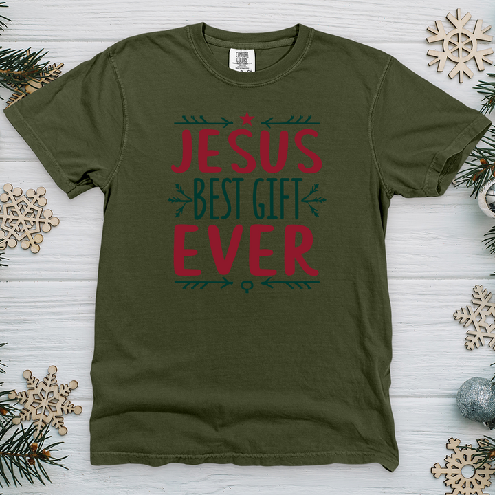 Jesus Best Gift Ever 02 Heavy Cotton Comfort Colors Tee