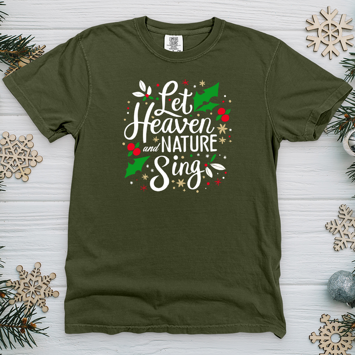 Let Heaven and Nature Sing Heavy Cotton Comfort Colors Tee