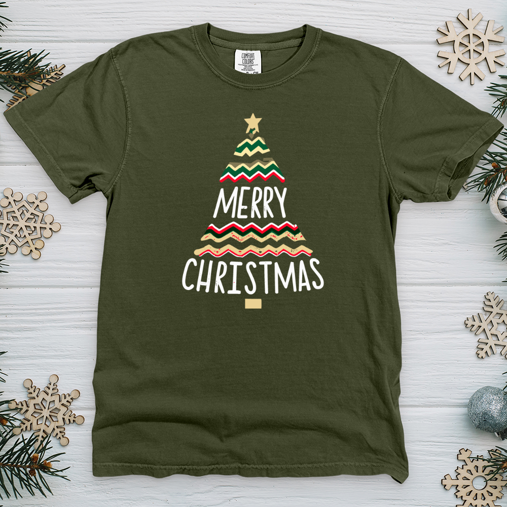 Merry Christmas Heavy Cotton Comfort Colors Tee