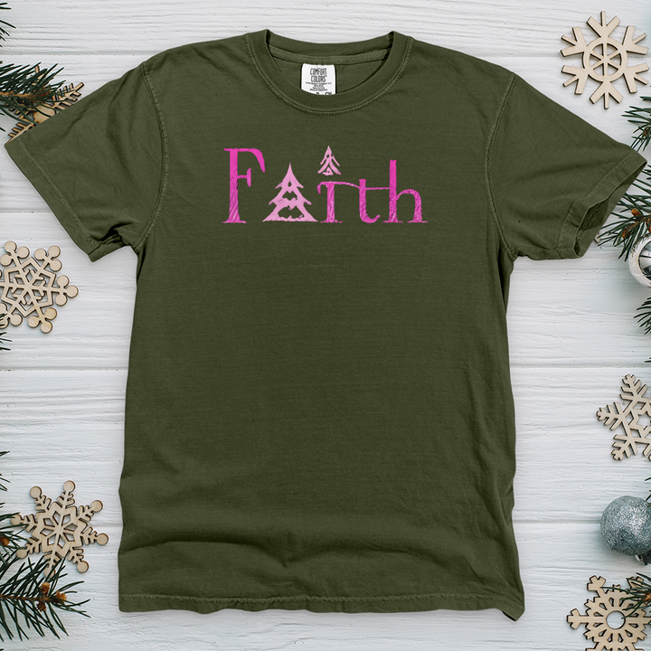 Faith Tree Heavy Cotton Comfort Colors Tee