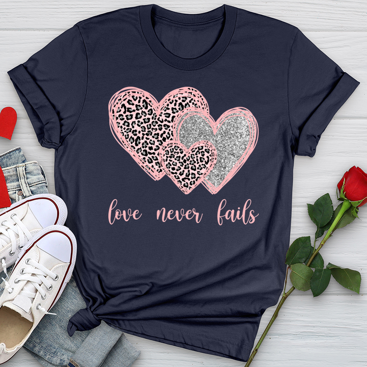 Love Never Fails Softstyle Tee