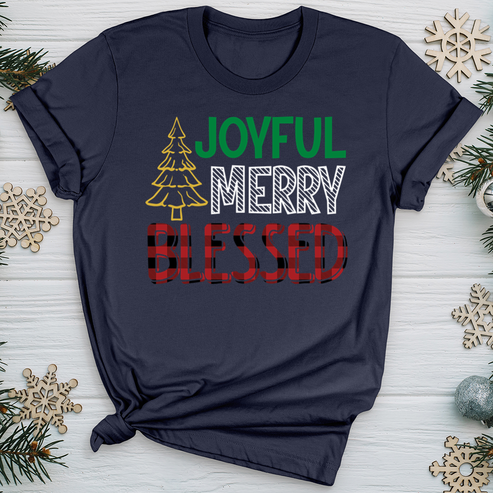 Joyful Merry Blessed Softstyle Tee