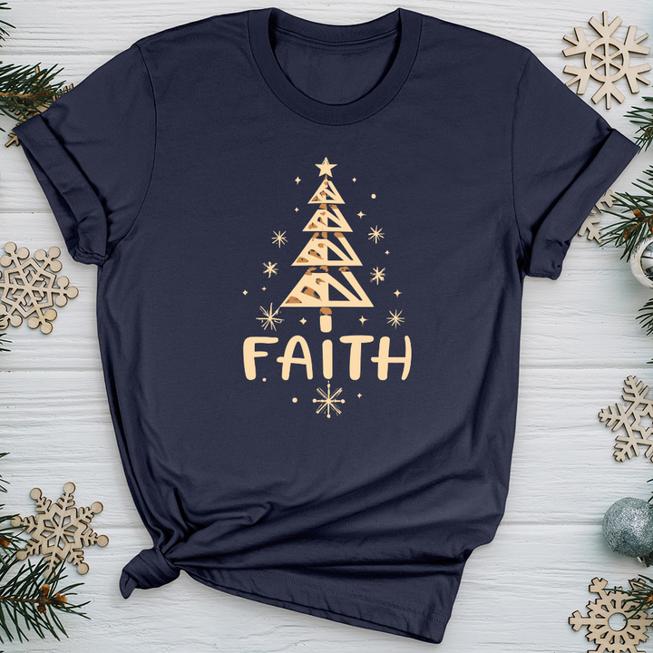 Faith Christmas Tree Softstyle Tee