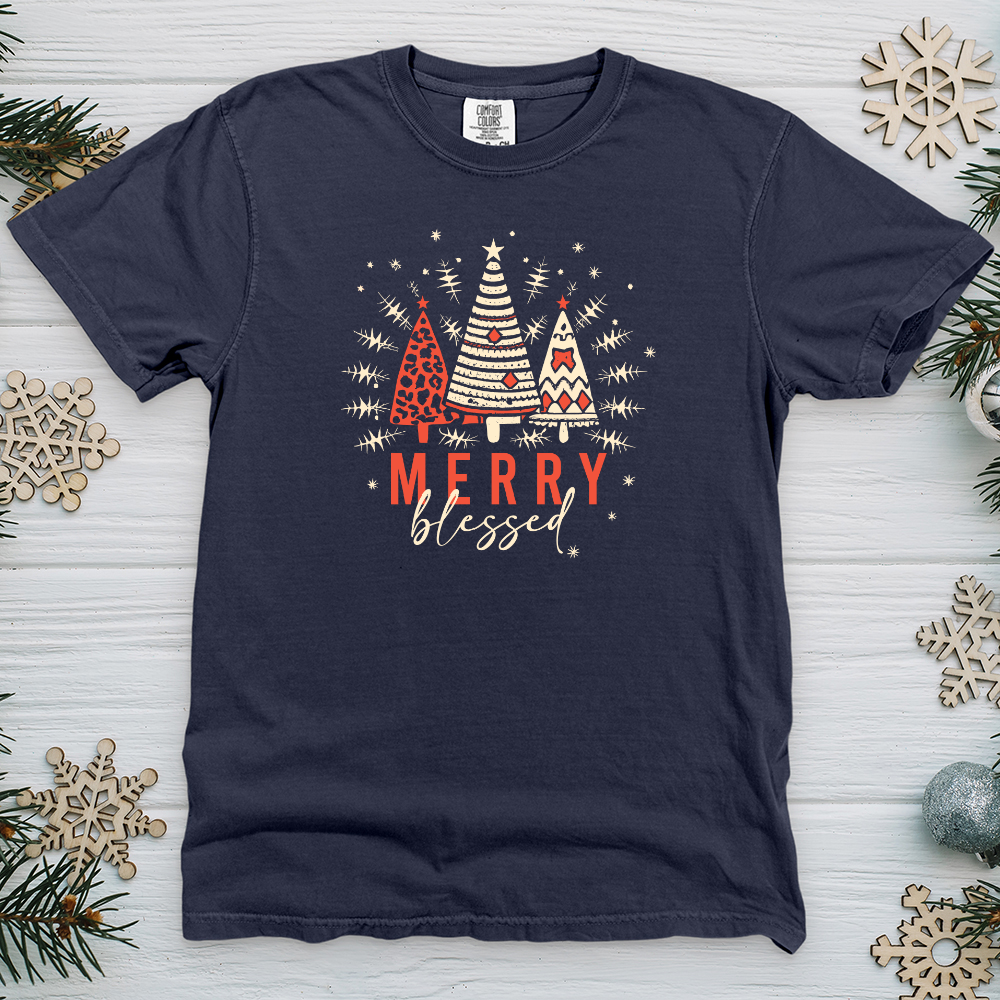 MERRY Blessed Heavy Cotton Comfort Colors Tee