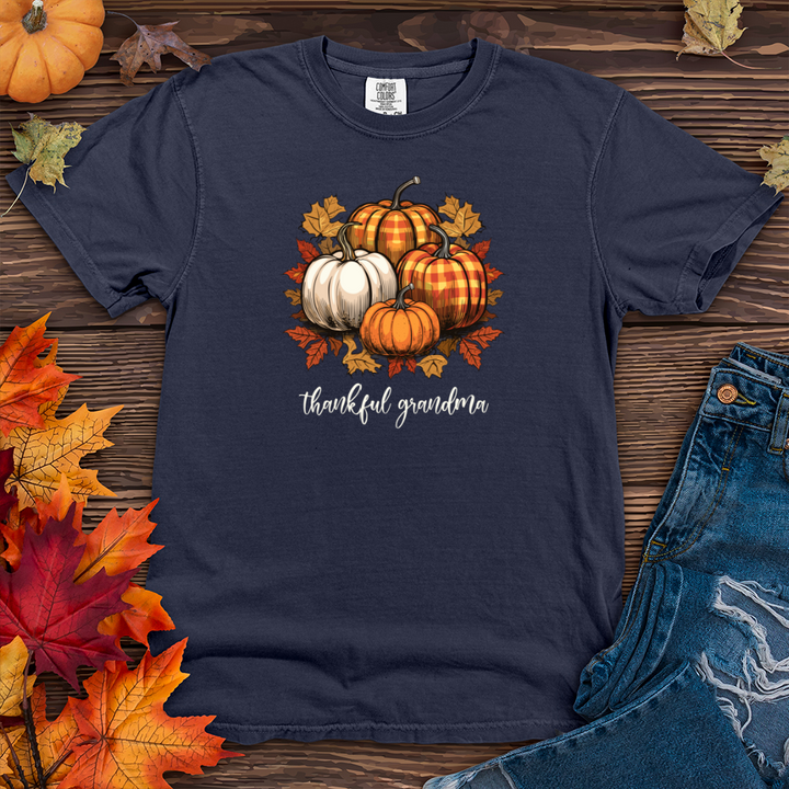 Thankful Grandma Heavy Cotton Comfort Colors Tee