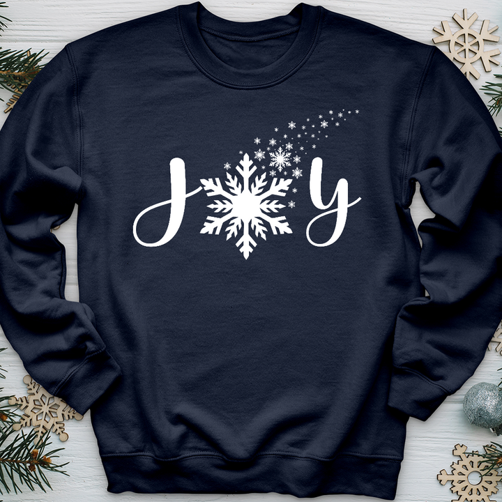 Joy Snowflake  Crewneck