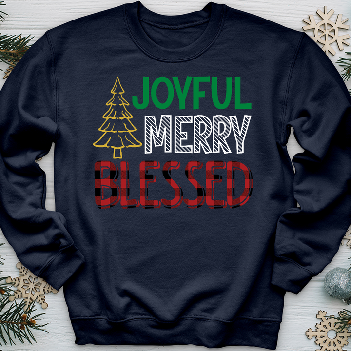 Joyful Merry Blessed Crewneck