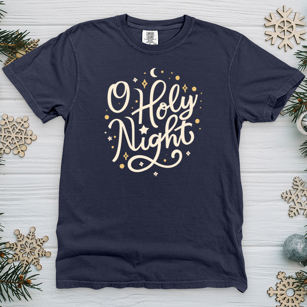 O Holy Night Heavy Cotton Comfort Colors Tee