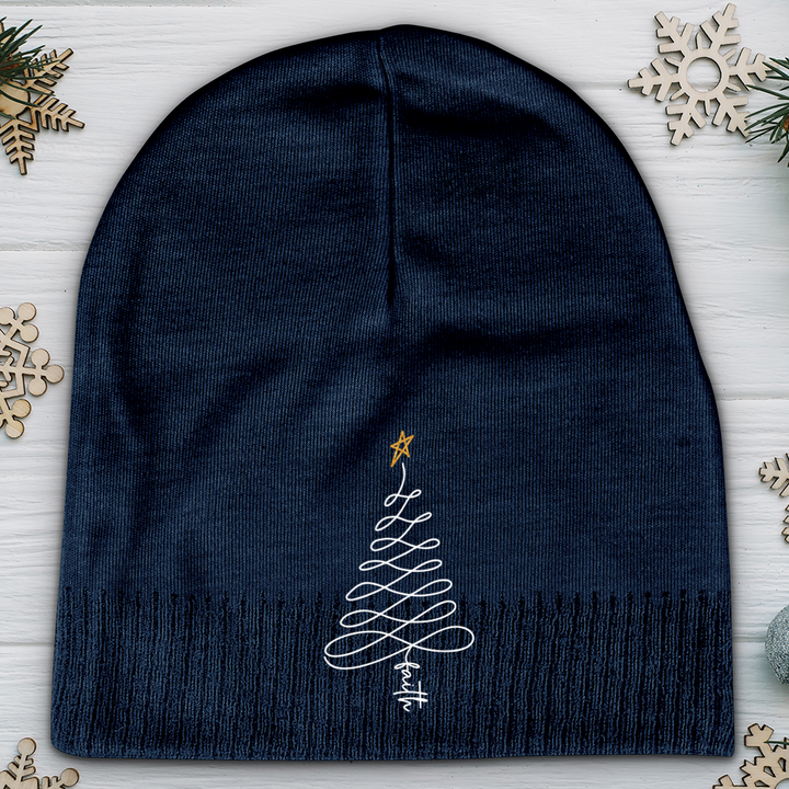 Infinity Faith Tree Cotton Beanie