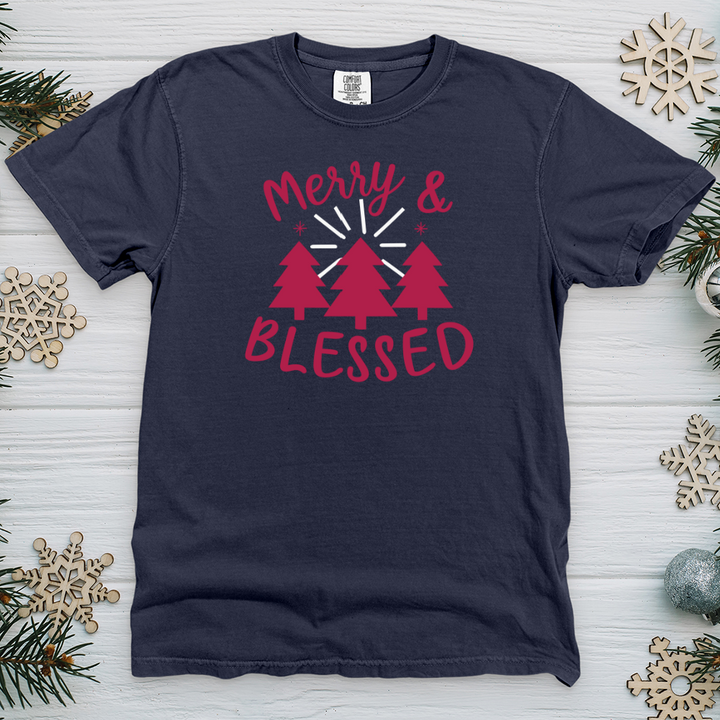 Merry & Blessed 02 Heavy Cotton Comfort Colors Tee