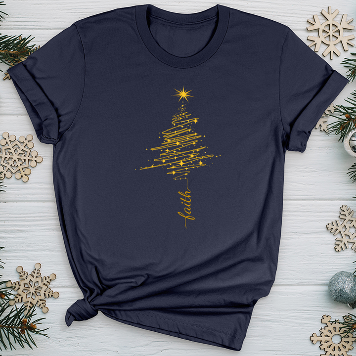 Faith Gold Tree Softstyle Tee