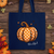 Thankful Dotted Pumpkin Tote Bag