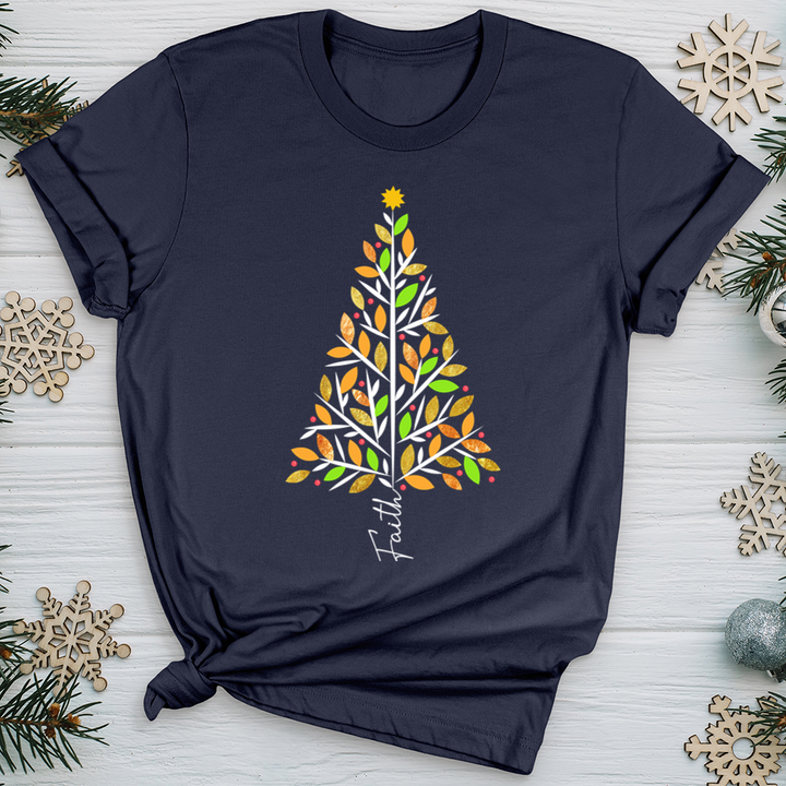 Faith Christmas Tree Softstyle Tee