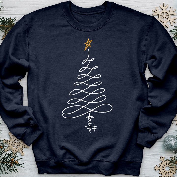 Infinity Faith Tree Crewneck