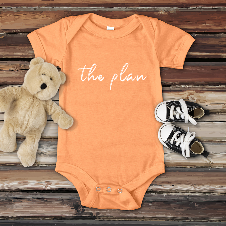 The Plan Baby Onesie