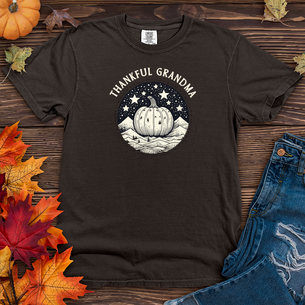 Cosmic Winter Pumpkin Heavy Cotton Comfort Colors Tee