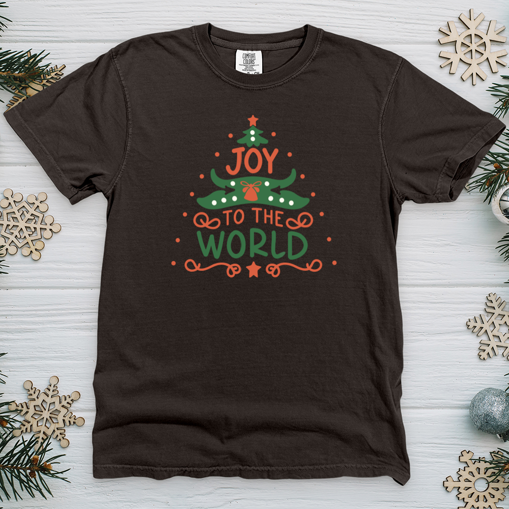 Joy to the world Heavy Cotton Comfort Colors Tee