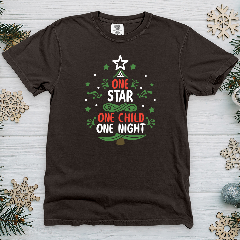One star one child one night Heavy Cotton Comfort Colors Tee