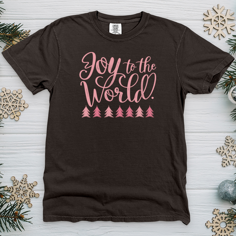 Joy to The World 01 Heavy Cotton Comfort Colors Tee