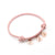 Pink Rope Bracelet - Faith Hope Love