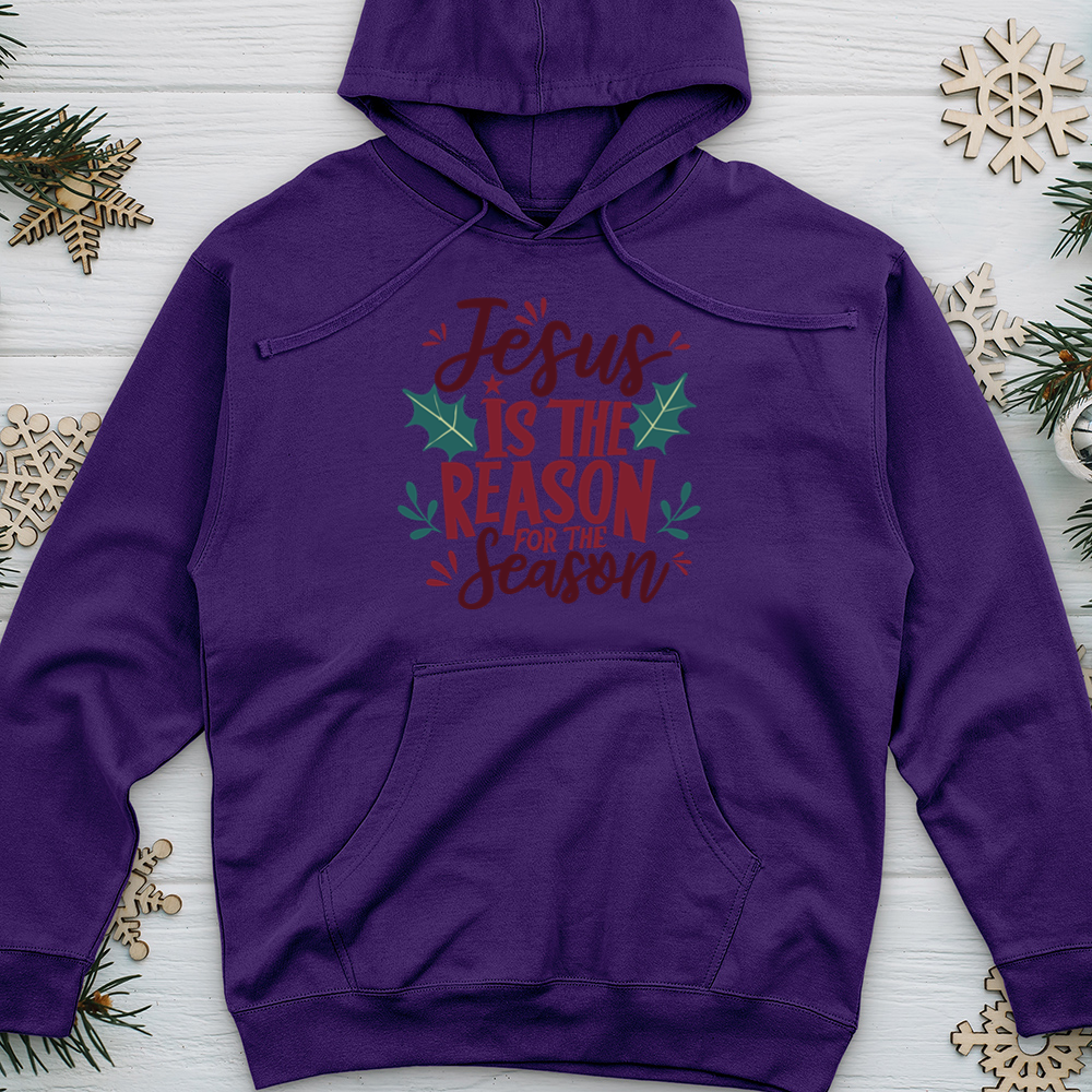 Jesus is the Reason for the Season 2 Midweight Hooded Sweatshirt