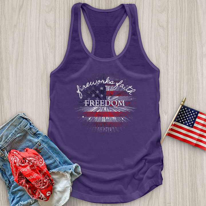 Fireworks Faith & Freedom V1 Tank Top