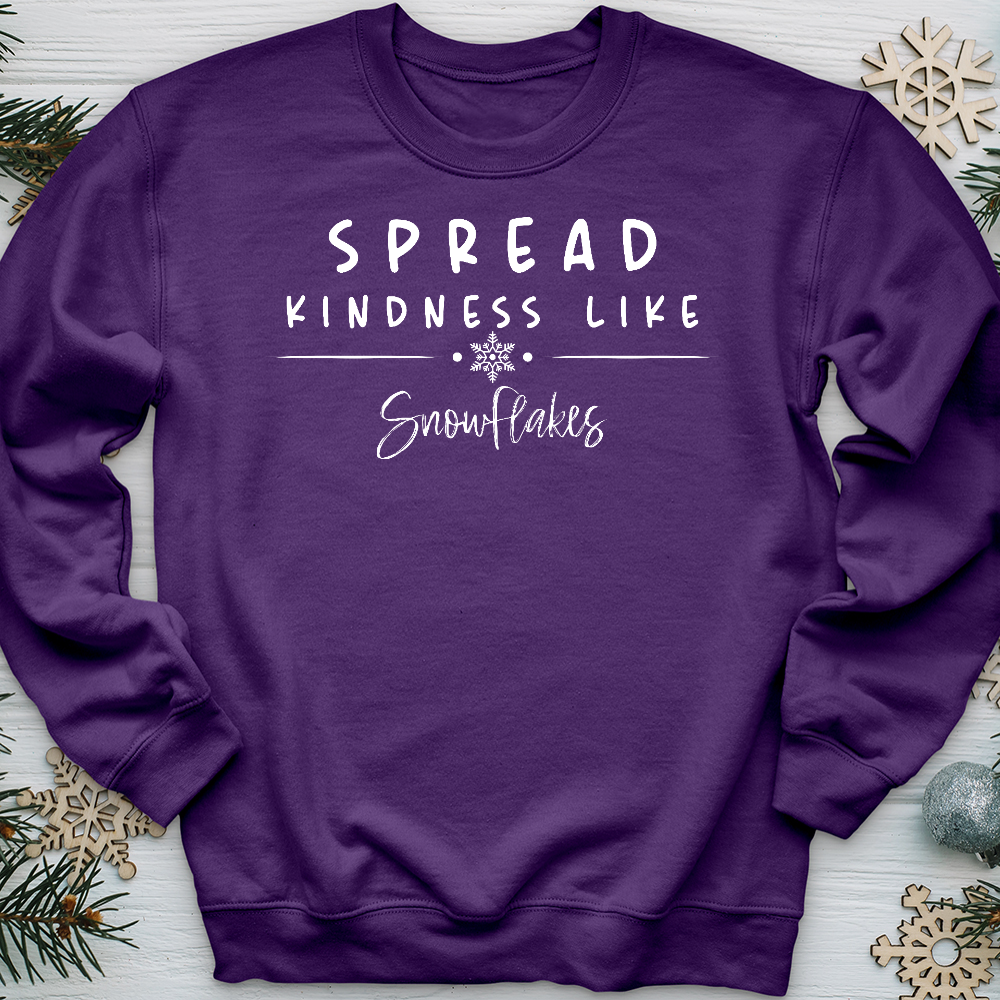 Snowflake Kindness Crewneck