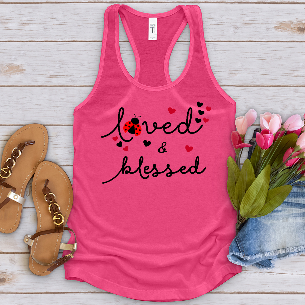 Loved & Blessed Ladybug Tank Top