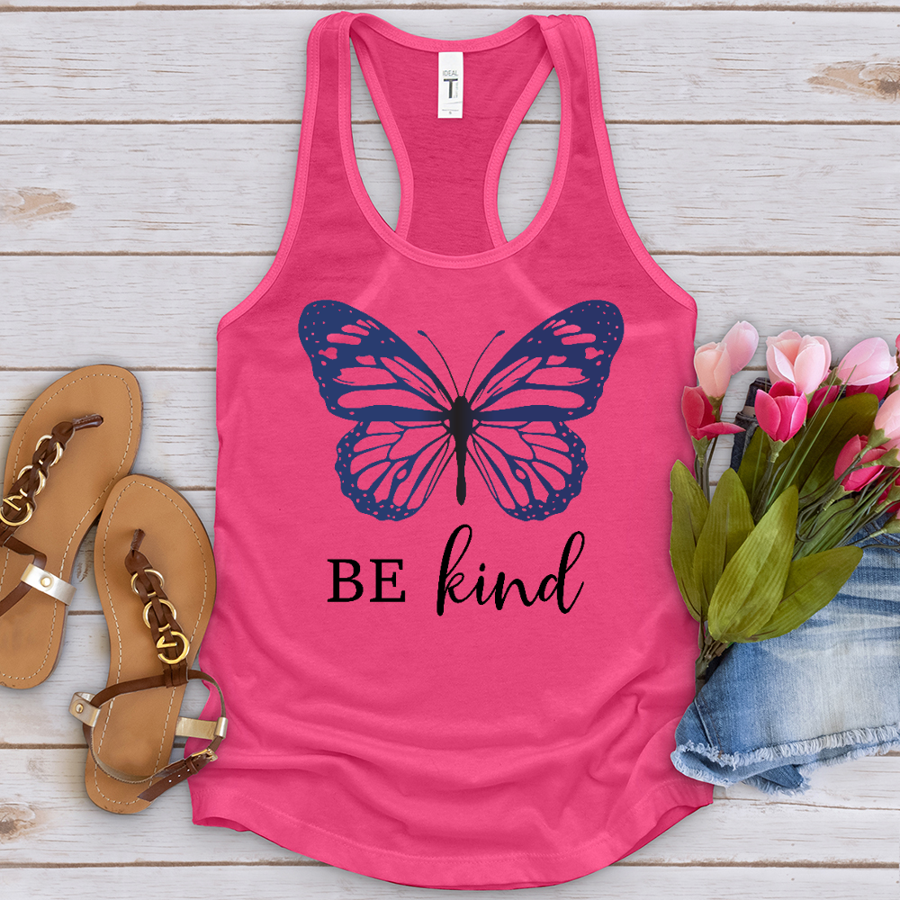 Be Kind Butterfly Tank Top