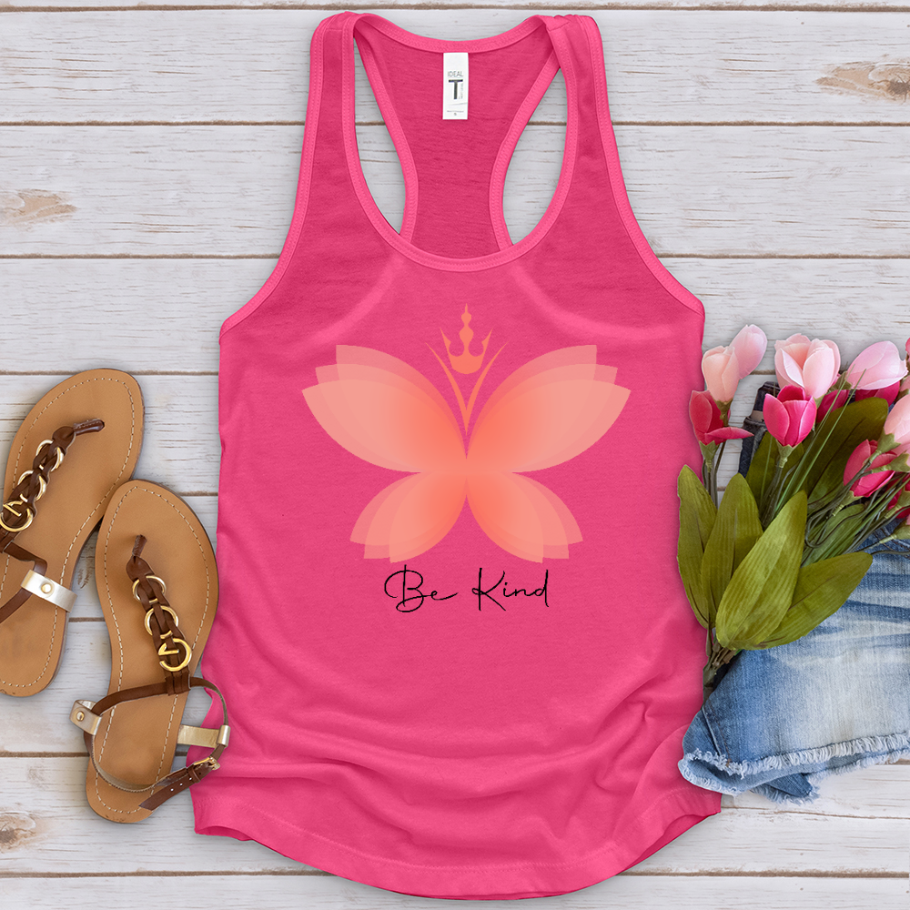 Be Kind Butterfly Tank Top