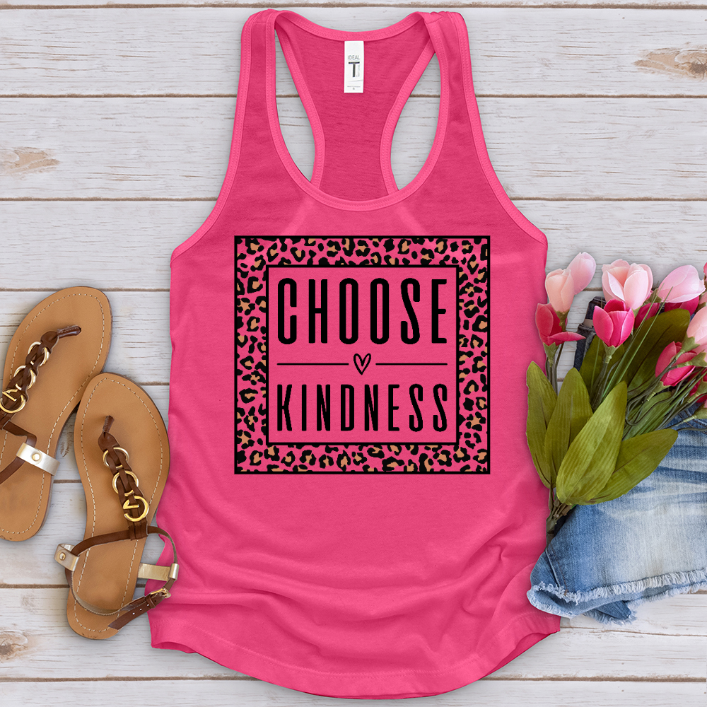 Choose Kindness Leopard Tank Top