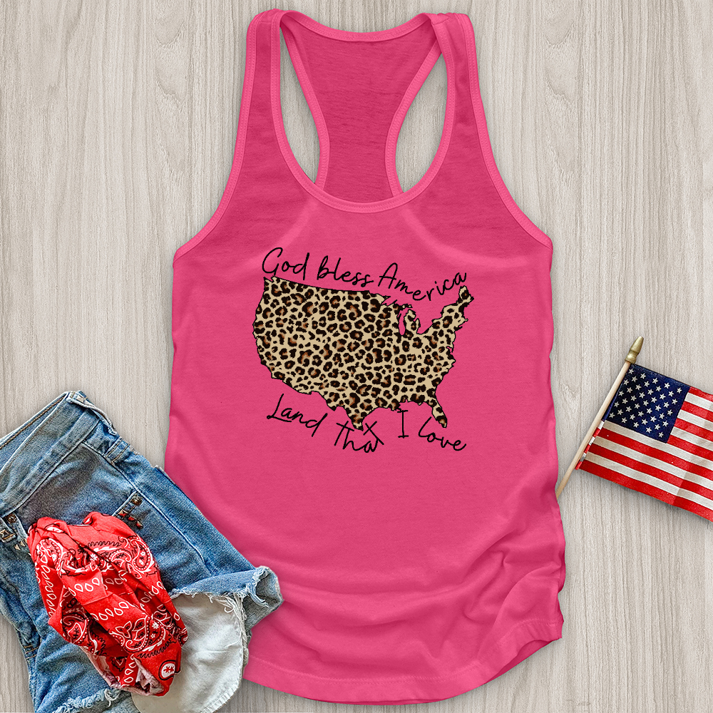 Leopard Print Tank Top