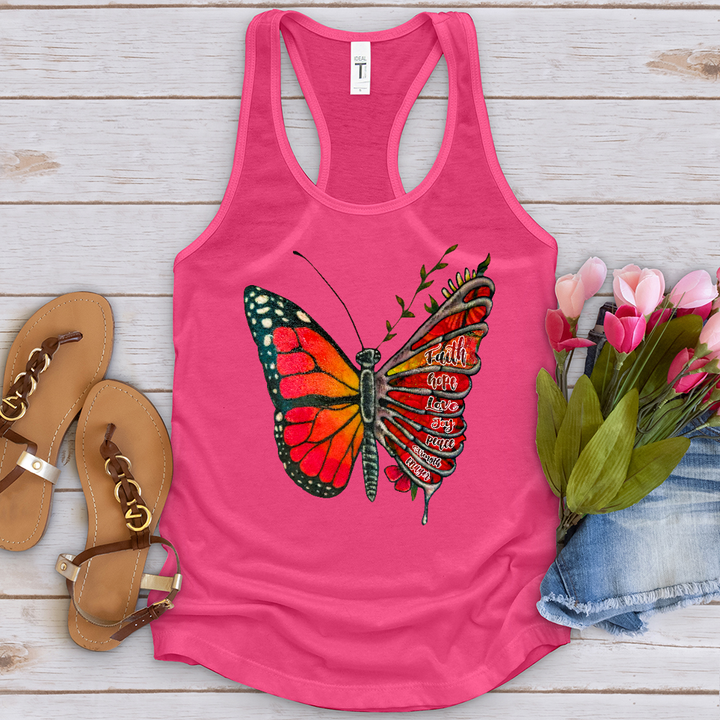 Faith Butterfly Tank Top