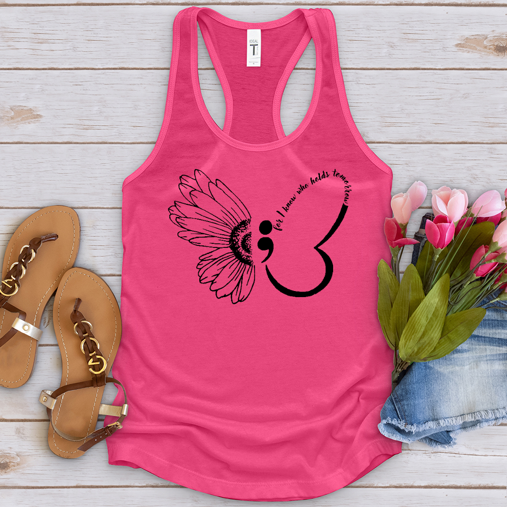 Who Holds Tomorrow Butterfly Tank Top