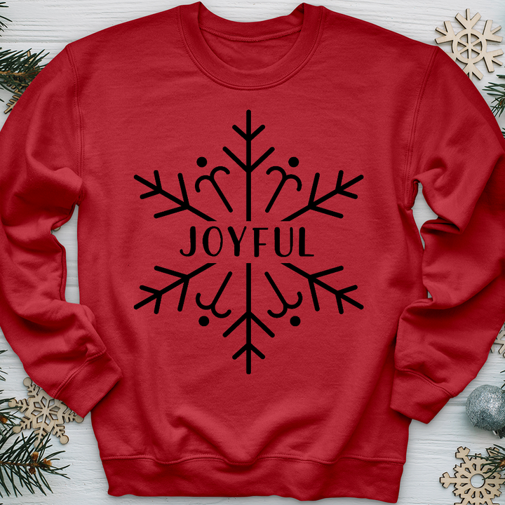 Joyful Snowflake Crewneck