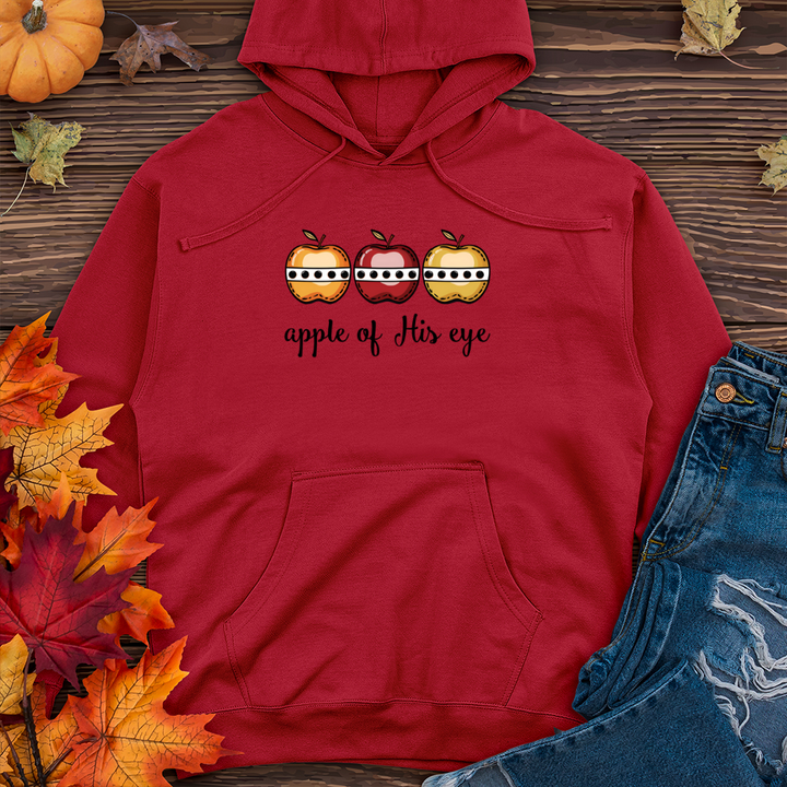 Retro Apple Cider Argyle Trio Midweight Hooded Sweatshirt