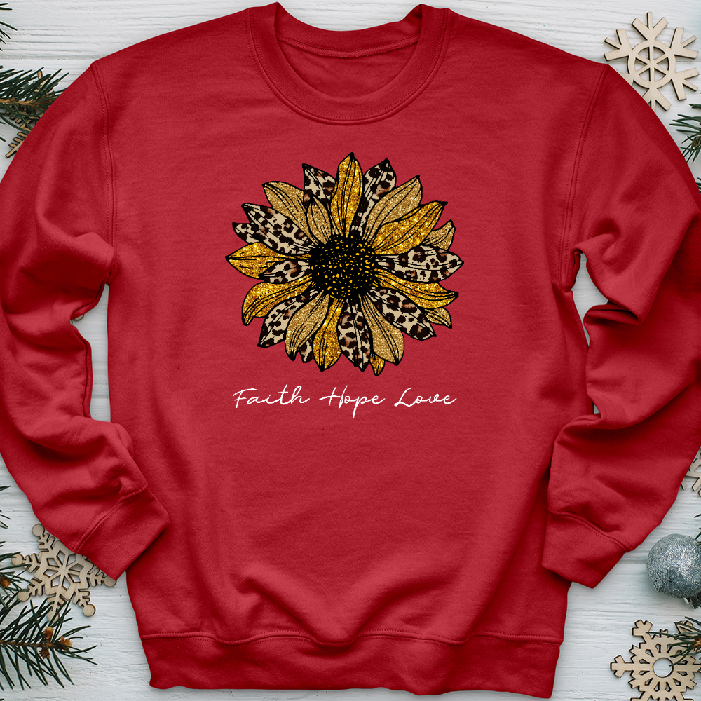 Faith, Hope, Love Crewneck