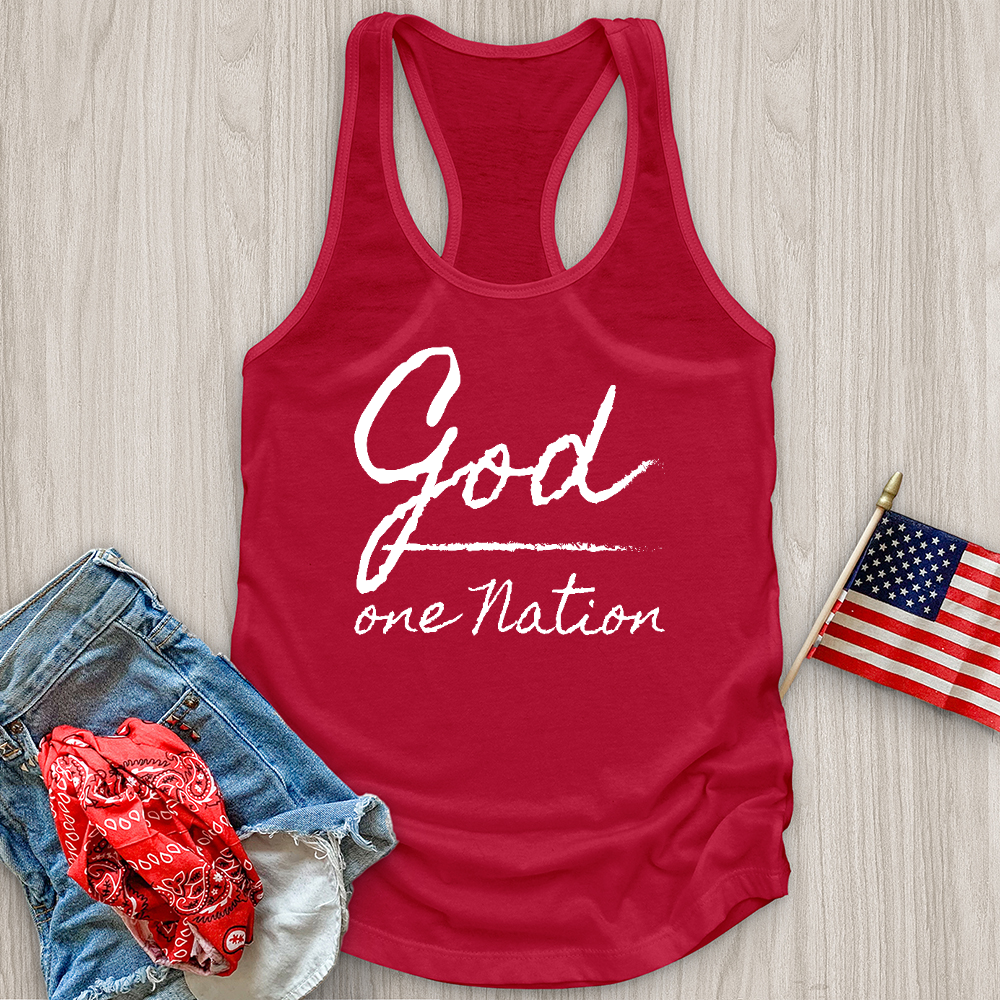 One Nation Under God Tank Top