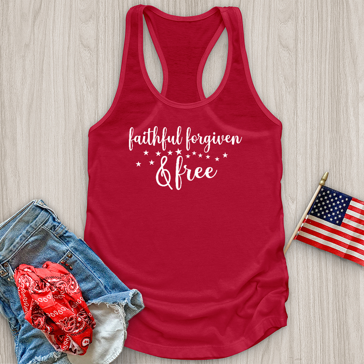 Forgiven & Free Stars Tank Top