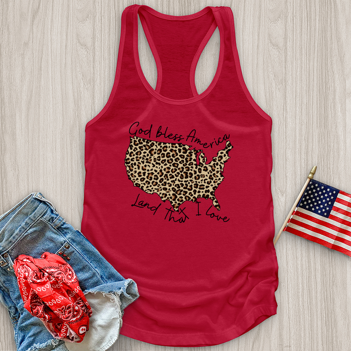 Leopard Print Tank Top