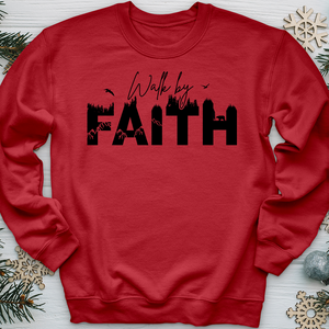 Walk by Faith Wilderness 01  Crewneck