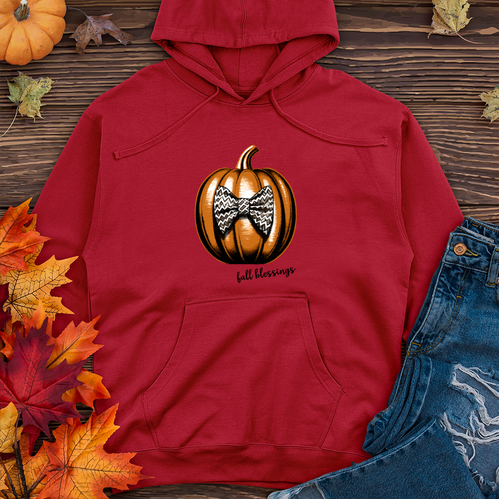 Glamorous Fall Football Midweight Hooded Sweatshirt