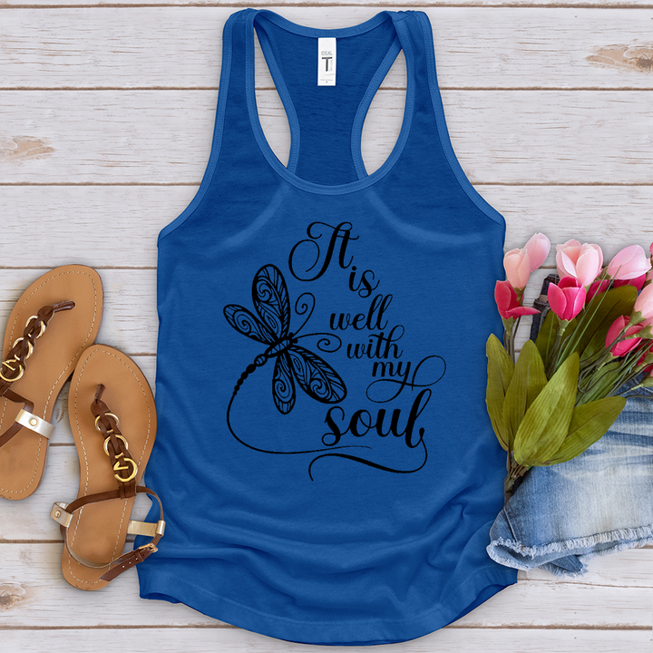 It Is Well Dragonfly Tank Top