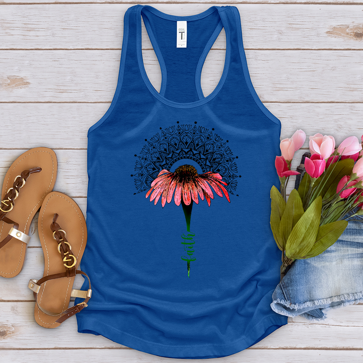 Faith Flower Mandala Tank Top