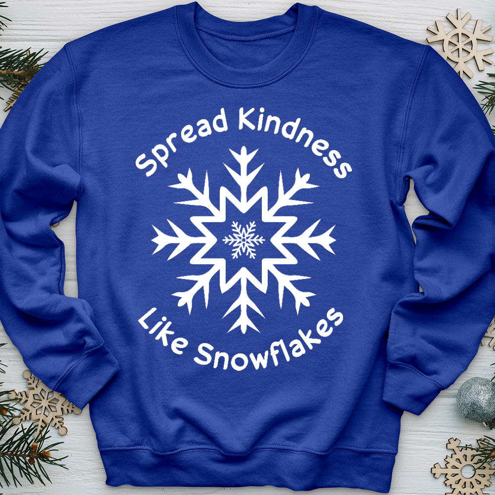 Spread Kindness Like Snowflakes Crewneck