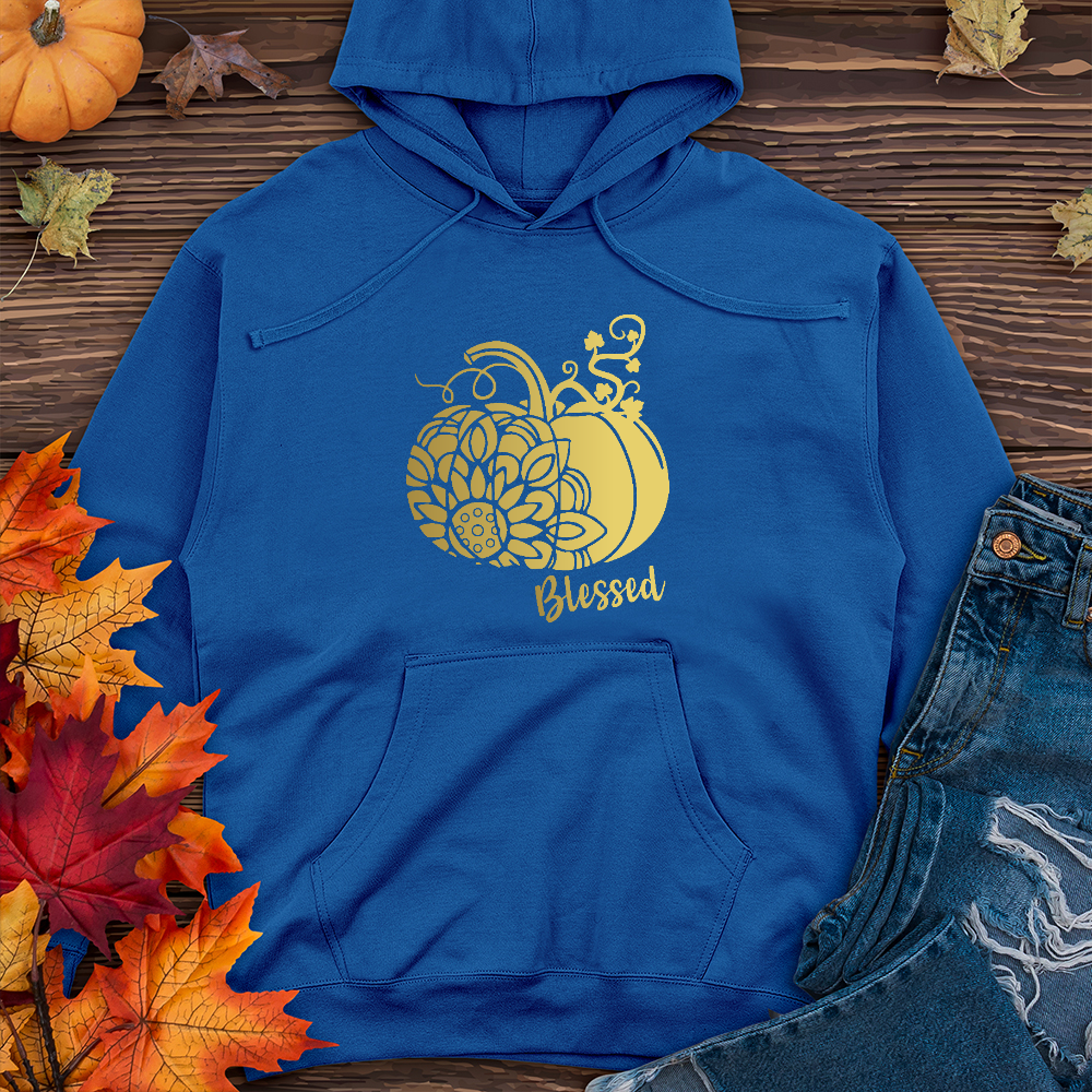 Blss Gol Sunflow Pumpkin Midweight Hoodie