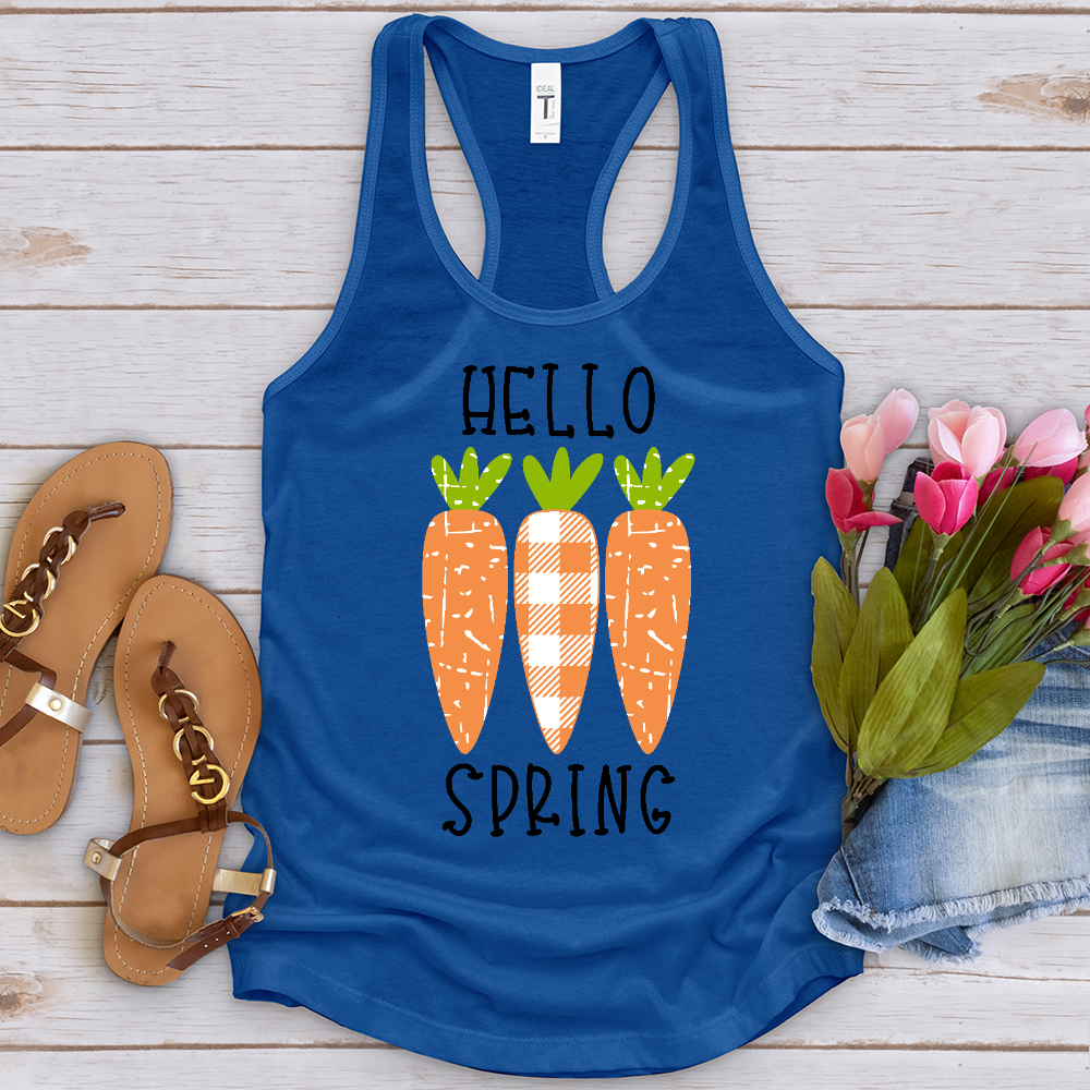 Hello Spring Carrots Tank Top